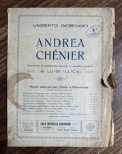 Andrea chénier pezzi usato  Genova