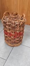 Antique demijohn wicker for sale  SOUTHAMPTON