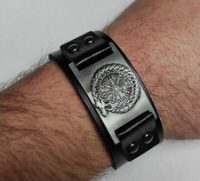 Wikinger leder armband gebraucht kaufen  Delmenhorst