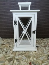 Lanterna bianca legno usato  Bronte