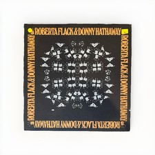 Roberta Flack & Donny Hathaway 1972 Vinyl LP VG+/VG First Pressing Record Album, usado comprar usado  Enviando para Brazil