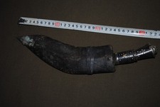 Faca Kukri antiga vintage em bainha de couro - comprar usado Faca Kukri antiga vintage em bainha de couro - comprar usado  Enviando para Brazil