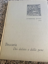 Beccaria dei delitti usato  Genova
