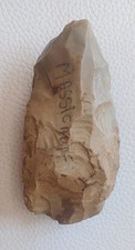 Préhistoire biface silex d'occasion  Sainte-Menehould