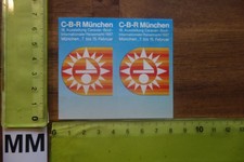Alter aufkleber messe gebraucht kaufen  Kupferberg