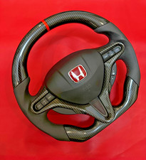 Volante de fibra de carbono para Honda Civic FD2/FN2 2006-2012 comprar usado  Enviando para Brazil
