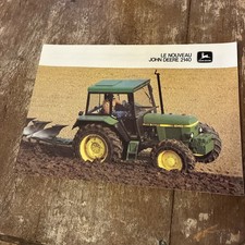 Prospectus tracteur john d'occasion  Buchy