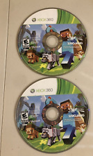 Minecraft Xbox 360 Editon. Dois discos de leitura DESCRIÇÃO NÃO FUNCIONAL comprar usado  Enviando para Brazil