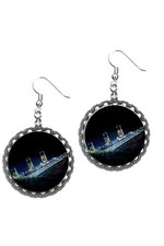 Titanic earrings earring for sale  Fitzgerald
