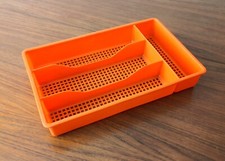 Vintage orange plastic d'occasion  Expédié en Belgium