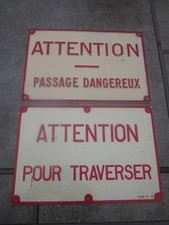 Plaques sncf d'occasion  Prissé