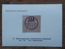 Siegelmarke thüringisches inf gebraucht kaufen  Großostheim