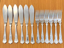 Fish knives forks for sale  LONDON