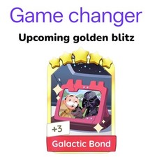 1 x Galactic Bond Golden Blitz (Mono_poly Go Stickers) Instant Delivery na sprzedaż  Wysyłka do Poland