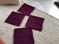 aubergine cushion covers for sale  BATTLE