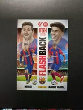 Lamine Yamal LIONEL MESSI FLASHBACK MEGACRACKS 2024 2025 panini FC Barcelona comprar usado  Enviando para Brazil