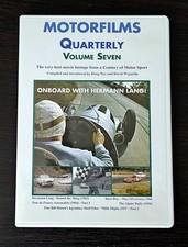 Motorfilms Quarterly Volume Seven (Private DVD) 2003 Doug Nye and David Weguelin comprar usado  Enviando para Brazil