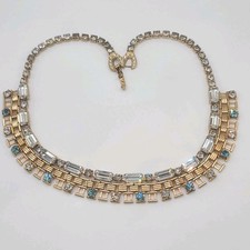 Vintage rhinestone necklace for sale  Sully