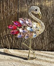 Flamingo bird crystal for sale  Wilder