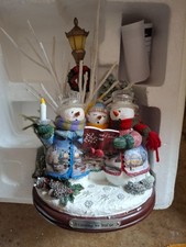 Thomas kinkade snowman for sale  NORTHAMPTON