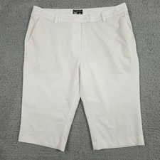 Shorts de golfe Adidas feminino 12 bermudas brancas cintura alta casual ativo frente plana 14" comprar usado Shorts de golfe Adidas feminino 12 bermudas brancas cintura alta casual ativo frente plana 14" comprar usado  Enviando para Brazil