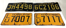 Vintage texas license for sale  Dickinson