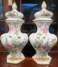 Coppia potiche. ceramiche usato  Vertova