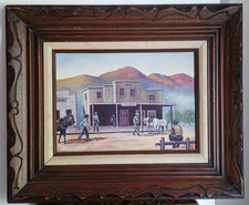 Vintage painting saloon for sale  Milwaukee