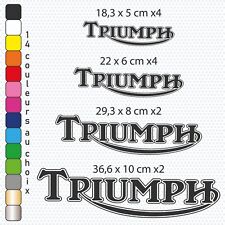 Triumph stickers vinyles d'occasion  Putanges-Pont-Écrepin
