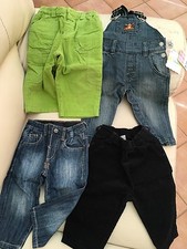 Lotto salopette jeans usato  Roma