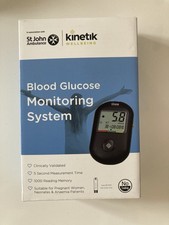 Kinetic blood glucose for sale  BASINGSTOKE