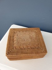 Vintage rattan jewellery for sale  SAFFRON WALDEN