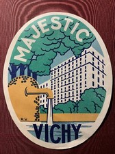 Vichy hôtel majestic d'occasion  Vichy