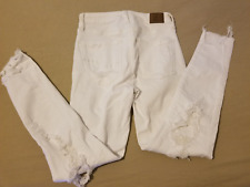 Calça jeans skinny feminina American Eagle Outfitters 2 branca elástica comprar usado  Enviando para Brazil