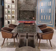 Modern brown faux for sale  Roxbury