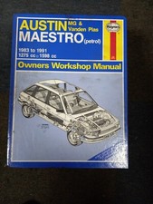 Haynes manual austin for sale  BILSTON