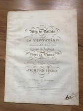 Herz jacques airs d'occasion  Bordeaux-