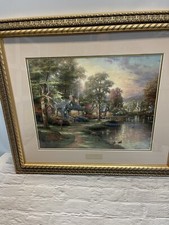 Thomas kinkade hometown for sale  Cherry Log