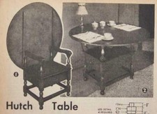 Colonial hutch table for sale  Diamond Point