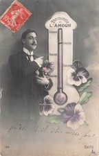 Thermometer love mustached d'occasion  Expédié en Belgium