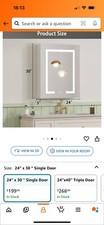 Led medicine cabinet for sale  North Miami Beach
