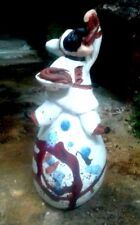 Pulcinella seduto uovo usato  Napoli