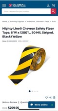 Rolo de fita Mighty Line 6 polegadas Chevron Tape 6RYChevron comprar usado Rolo de fita Mighty Line 6 polegadas Chevron Tape 6RYChevron comprar usado  Enviando para Brazil