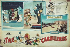 Tre caballeros walt usato  Italia