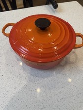 Creuset orange cast for sale  YORK