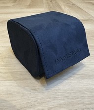 Caja de reloj Panerai genuina estuche enrollable azul abotonada caja protectora de servicio de viaje segunda mano  Embacar hacia Mexico