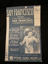 "Partitura San Francisco Jo Caldo Alcaparra Jurmann Music Sheet " comprar usado  Enviando para Brazil