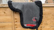 Black real sheepskin for sale  MELTON MOWBRAY