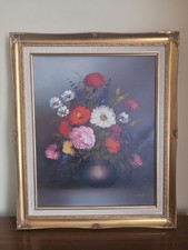 Vintage oil painting for sale  LEIGH