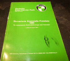 Puch numerierte ersatzteile gebraucht kaufen  Künzing